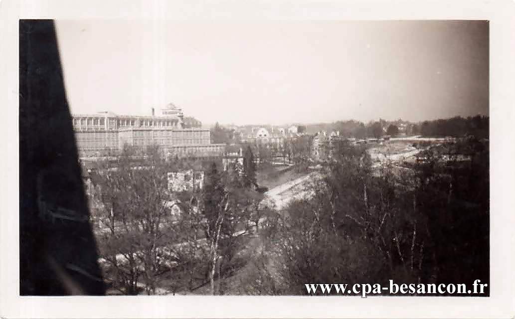 Besançon - Construction de l'Avenue Siffert - Mars 1932
